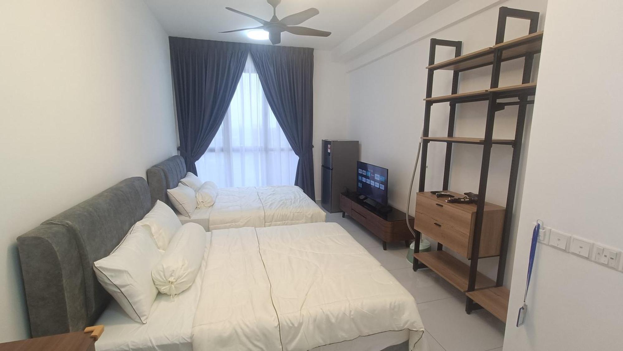 Sky Trees 4 Guests High Floor Smart Tv Garden View A1801 Apartment Johor Bahru Bagian luar foto