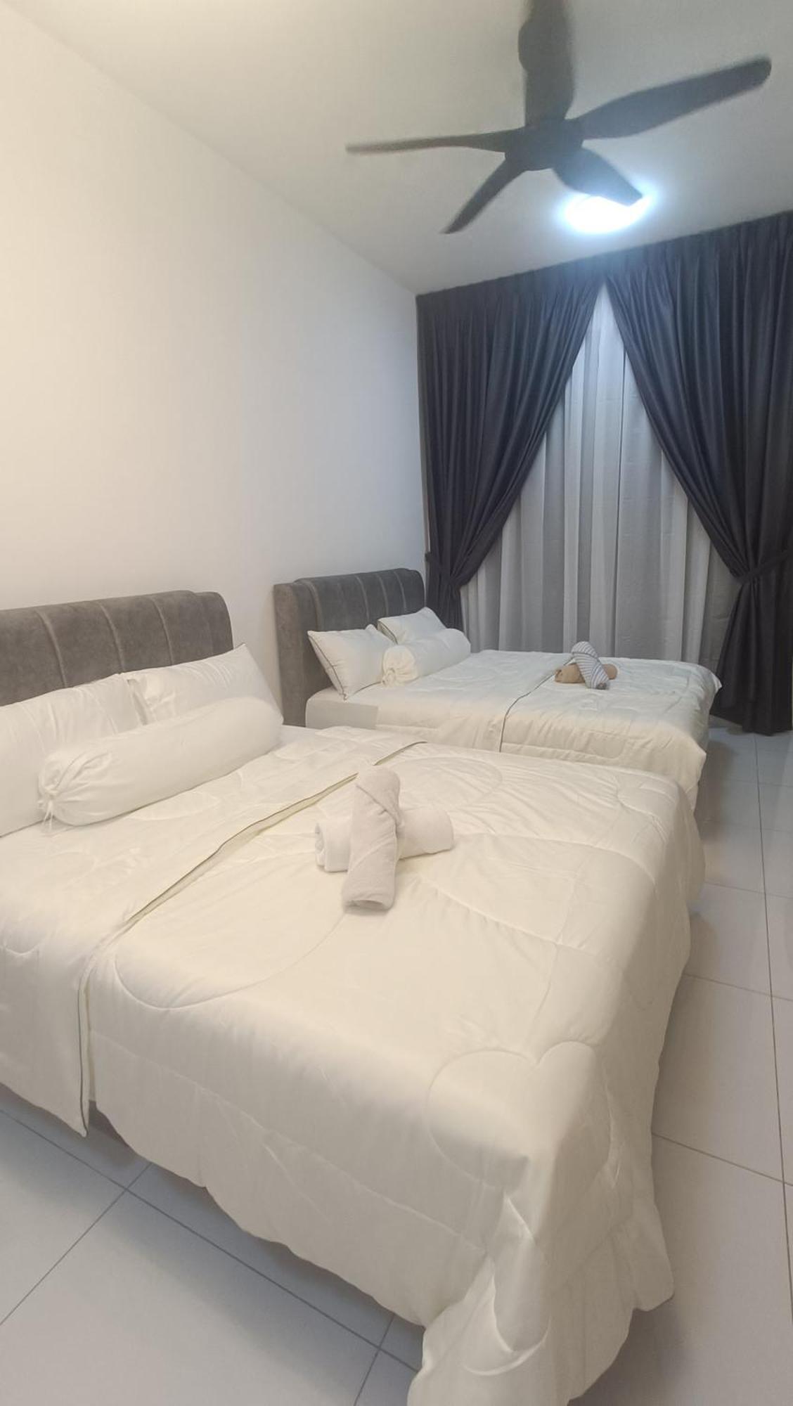 Sky Trees 4 Guests High Floor Smart Tv Garden View A1801 Apartment Johor Bahru Bagian luar foto
